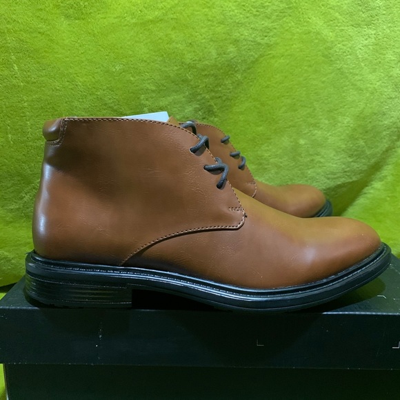 Brand new in box men Alfani tan boots size 8M - Picture 10 of 13